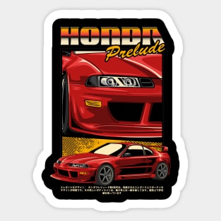 Honda Prelude Classic Sticker